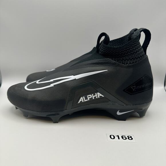 NIKE Men\'s 9.5 Alpha Menace ELITE 3 Football Cleats Black DM1792-004 main image 5